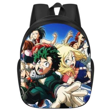 Imagem de Mochila My Hero Academia Midoriya Izuku School Anime 43cm