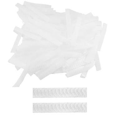 Imagem de 120 peças de carretel de linha, protetor de rede, capas universais de manga de malha para bordado, costura, acolchoado e carretéis de linha Serger e cones (6 x 1 cm)