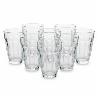 Imagem de Kit 6 copos baroque 220ml pasabahce luxuoso elegante vidro, 4