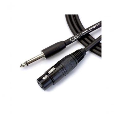 Imagem de Cabo Microfone Santo Angelo Ninja P10 Xlr 3ft Preto