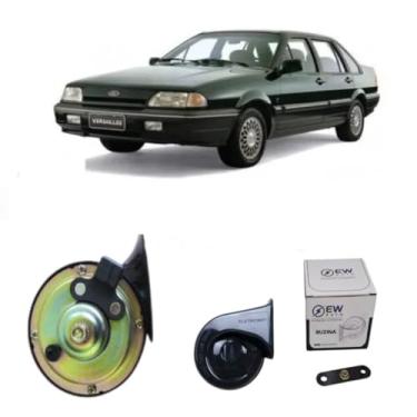 Imagem de BUZINA AUTOMOTIVA CARACOL PLUG 2 PINOS E CONECTOR PARA VERSAILLES 1991 >1996 - TIGER AUTO