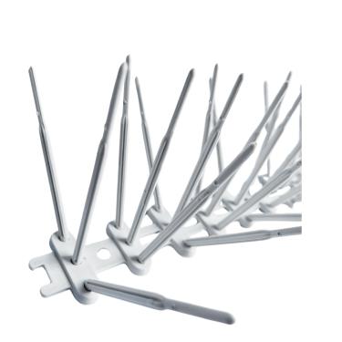 Imagem de Espicula Espanta Pombos Contra Aves Pássaros 6PÇ Branco