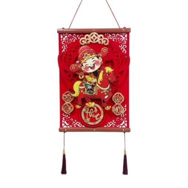 Imagem de Lilihuimaoyi Decoração Suspensa para O Ano Chinês, para Entrada, Placa Decorativa com Elementos Orientais Clássicos, Ano Do Cavalo, para Quarto, Style a