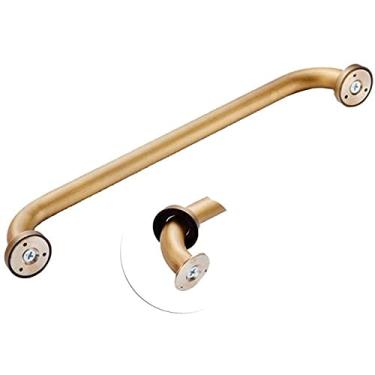 Imagem de Barras de apoio barra de apoio completa de cobre, corrimão antiqueda de banheiro antiqueda, apoio de braço antiderrapante de segurança/barra de chuveiro de vaso sanitário/apoios de braço, acessórios