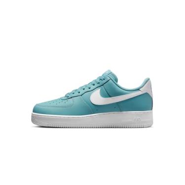 Imagem de Nike Air Force 1 '07 (jeans turquesa/branco), Turquesa/Aqua, 45
