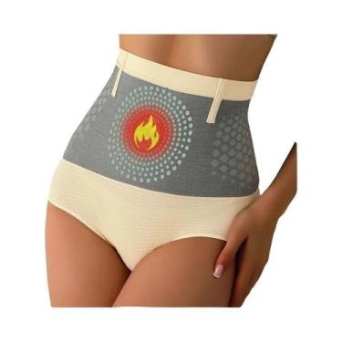 Imagem de Calcinha Modeladora Feminina De Cintura Alta Sem Costura Com Controle 