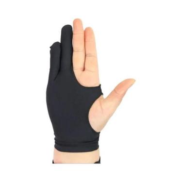 Imagem de Luvas Anti-Toque Para iPad E Tablet De Desenho, Fibra De Nylon Lisa, P