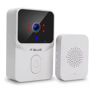 Imagem de Campainha Sem Fio Inteligente Com Visor SD-410D It Blue
