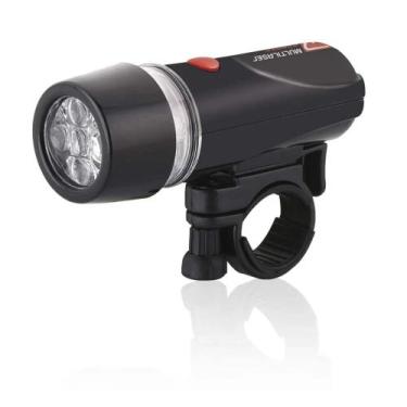 Imagem de Farol de LED Dianteiro para Bike com suporte, resistente à água, ilumi