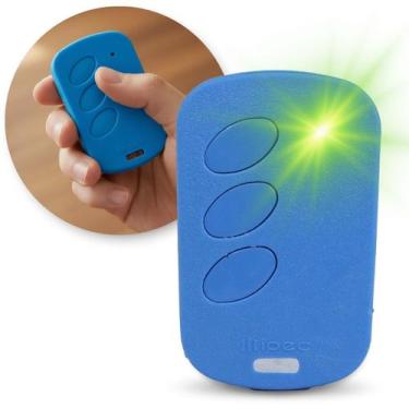 Imagem de Controle Remoto Tx Déco Ipec Portão 433Mhz Ppa Garen Seg Rcg, AZUL