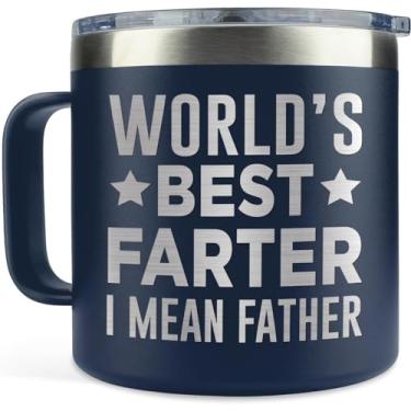 Imagem de Presentes para ele - Presentes de Dia dos Namorados para homens, namorado - Aniversário, presentes de aniversário para marido da esposa - You're The Best Thing I've Found On The Internet, caneca de café 410 ml com chaveiro