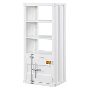 Imagem de pcagfaajmh Mesa de cabeceira moderna, mesa de cabeceira, guarda-roupa, pier lateral, espelho de computador, mesa e cabana para quarto, sala de estar, banheiro (cômoda de unmetal) (Cais do lado