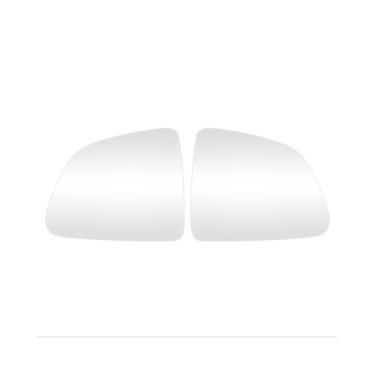 Imagem de Tsinesla Vidro retrovisor lateral para modelo Y Large Vision Lente branca Aquecimento Impermeável Espelho Retrovisor de Carro Aquecimento Modificado Grande Angular Retrovisor Vidro