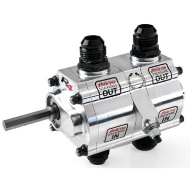 Imagem de Bomba de óleo Peterson, R4, depósito seco, 2 estágios, pressão de 3,6 cm, acionamento hexagonal de 3/20.3 cm, acionamento traseiro, alumínio, cada