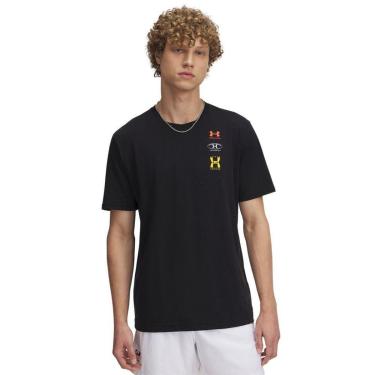 Imagem de Camiseta Sportstyle Under Armour Evol Logo Masculina M Preto-Feminino