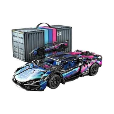 Imagem de Modelo De Carro De Corrida Para Adultos, Brinquedo De Blocos De Constr