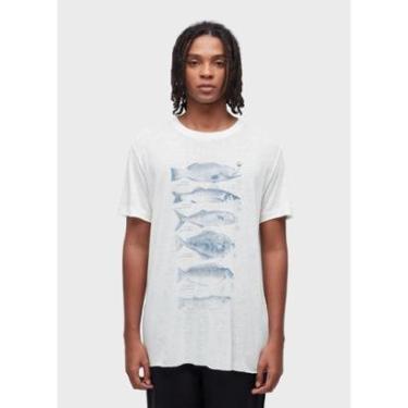 Imagem de T-shirt peixes species mc OSKLEN-Masculino