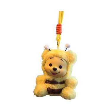 Imagem de Chaveiro De Pelúcia Winnie the Pooh 12cm Série De Cordão De Mão Disney
