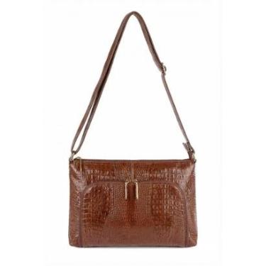 Imagem de Bolsa de couro croco tiracolo Ninna-Feminino