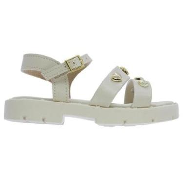 Imagem de Sandália Infantil Menina Molekinha 2744.103 Offwhite-Feminino
