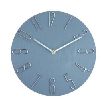 Imagem de Relógio De Parede Silencioso De Quartzo De 12 Polegadas 30cm Estilo Nó