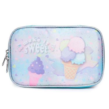 Imagem de Estojo Box Pack Me Fresh Sorvete Escolar Sweet Lilás