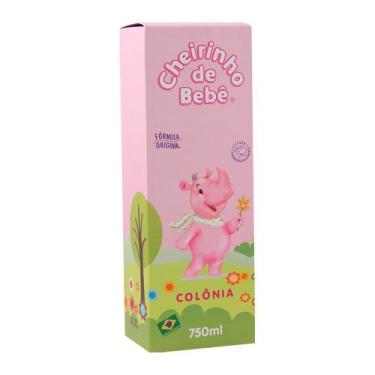 Imagem de Colônia Infantil Kanitz Cheirinho de Bebê Rosa 750ml