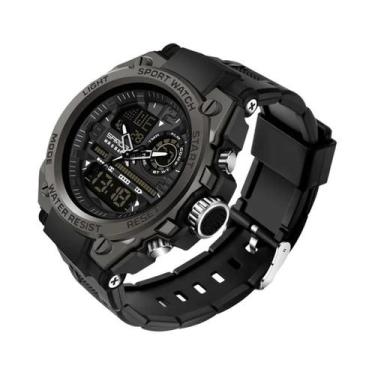 Imagem de Relógio Esportivo Masculino À Prova D'água, Relógio De Pulso Militar D