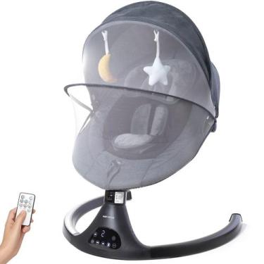 Imagem de Cadeira de Descanso e Balanço para Bebê Bliss Baby Style com Música, M