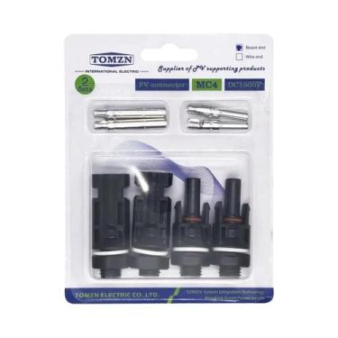 Imagem de Conectores Solares TOMZN 1000V 1500V 32A 45A (Conjunto Com 2) Para Pai