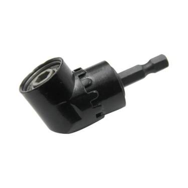 Imagem de Adaptador De Canto Elétrico Preto Pequeno De 105 Graus Para Furadeira 
