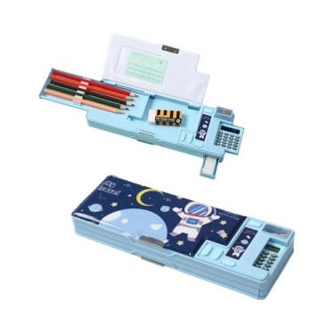 Imagem de Estojo De Papelaria Multifuncional Com Fechadura Inteligente Para Meni