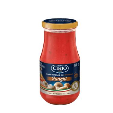 Imagem de Molho de Tomate Cirio com Cogumelos Italiano 420g