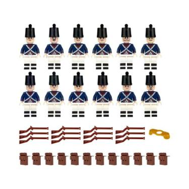 Imagem de Brinquedos De Blocos De Montar Em Forma De Bonecos Humanoides Miniatur