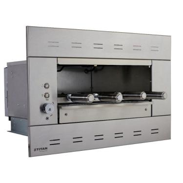 Imagem de Churrasqueira Elétrica Embutir 4 Espetos Titan Suprema 220V