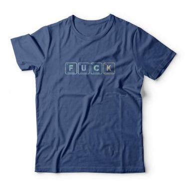Imagem de Camiseta Mensagem Química - - Studio Geek, 3G, Azul genuíno