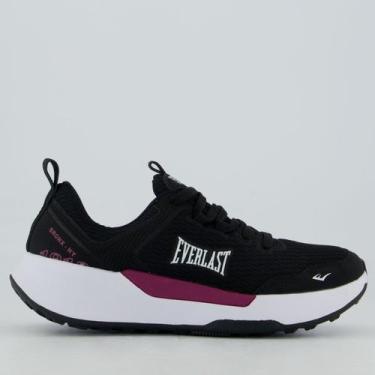 Imagem de Tênis Everlast Solo Feminino Preto e Roxo, 36