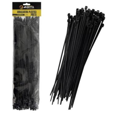 Imagem de 1 Pacote 50 Abraçadeiras Lacre Nylon Cinta Plástica 7x500mm Fita Helle
