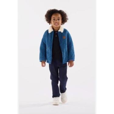 Imagem de Jaqueta Infantil em Tecido Cotelê Up Baby-Masculino
