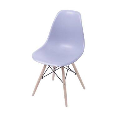 Imagem de Cadeira De Jantar Design Eiffel Charles Eames Dkr Cinza