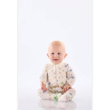 Imagem de Macacão Unissex Bebê Suedine Comfy Up Baby-Unissex