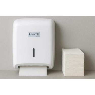 Imagem de Toalheiro dispenser papel toalha exaccta plus branco