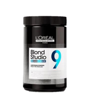 Imagem de Pó Descolorante Blond Studio 9 Tons Bonder Inside 500g Loreal Clareia 