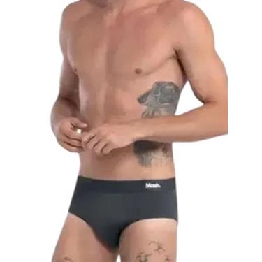 Imagem de Kit/2 Cueca Slip Mash 151.02 Masculina Microfibra T. P/GG, P, Cz02, Ci