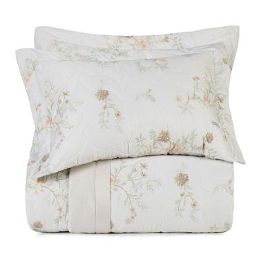 Imagem de Jogo De Colcha King Altenburg Cetim 300 Fios Floraline