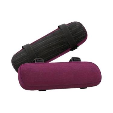 Imagem de Almofada De Apoio De Braço Macia E Lavável Para Cadeira De Escritório 