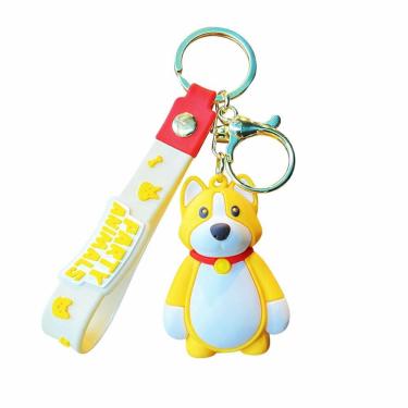 Imagem de Chaveiro: Party Animals, dinossauro, PVC, desenho animado, chaveiro