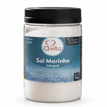 Imagem de Sal Marinho Fino Q-VITA Pote 1 Kg