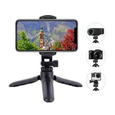Imagem de Mini Tripé Suporte Celular Câmera de Mesa K529  Prático e Firme para V
