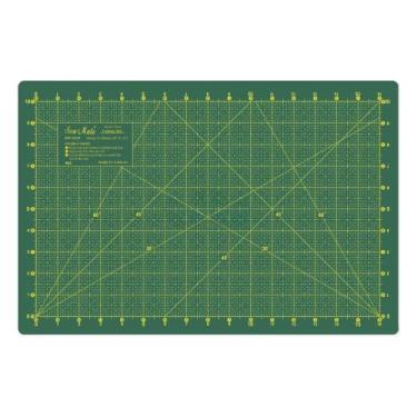 Imagem de Base de Corte Sew Mate 30x45cm Dupla Face Patchwork, Verde